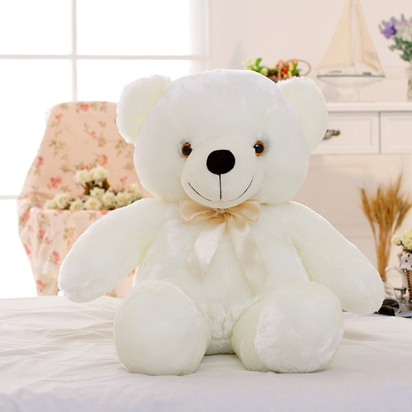 Colorful Glowing Teddy Bear Stuffed Toys for Kids childrensterritory