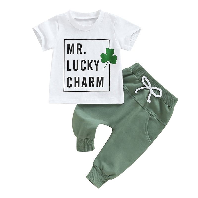 Toddler Boy St.Patrick‘s Day Clothes Set childrensterritory