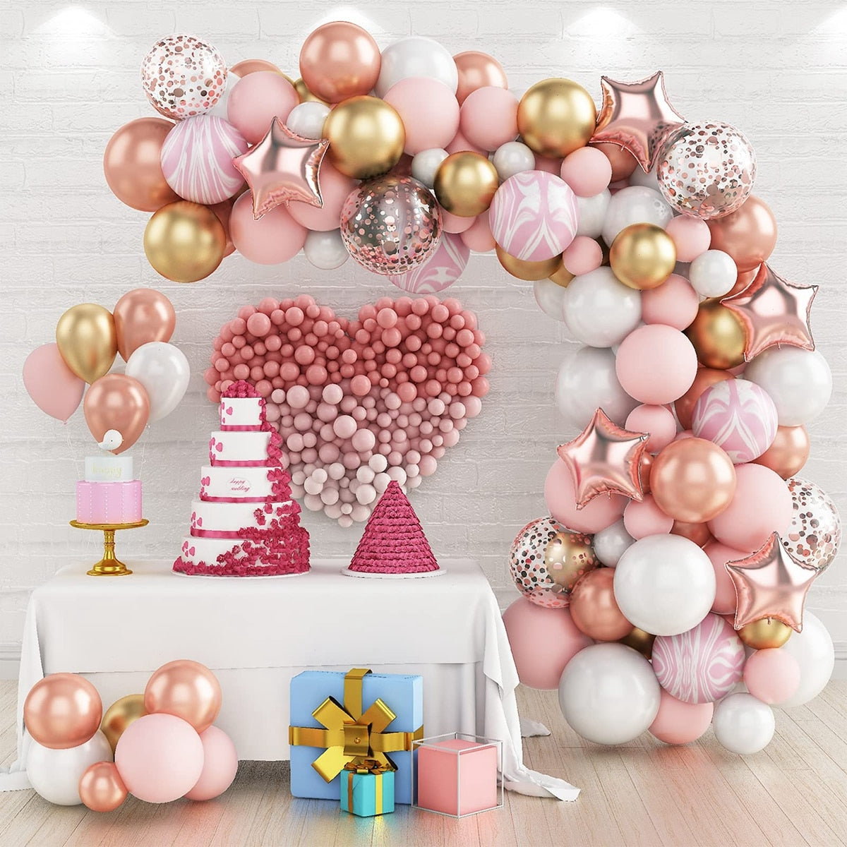 Weddings Events Decoration Macaron Balloon Garland Arch childrensterritory