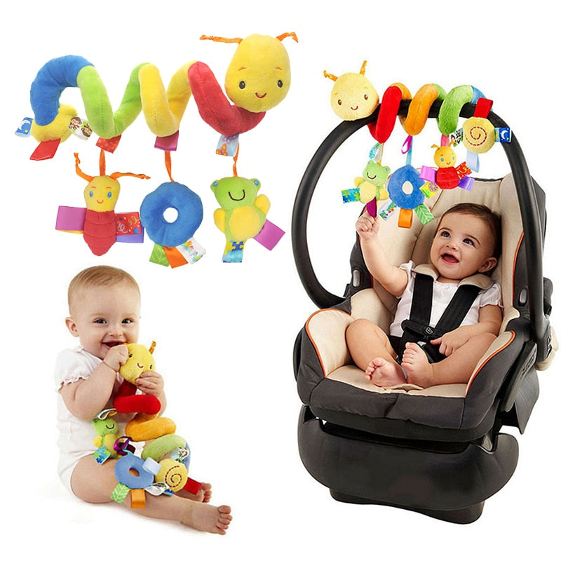 Hanging Rattles and Doll Toys for Baby Crib/Stroller childrensterritory
