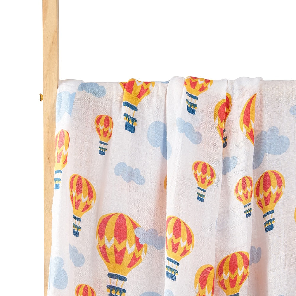 Printed Muslin Swaddle/Blanket for Baby childrensterritory