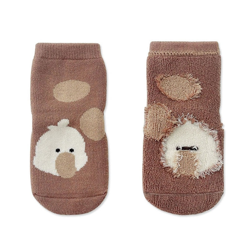 Anti-slip Winter Baby/Kids Cartoon Socks childrensterritory