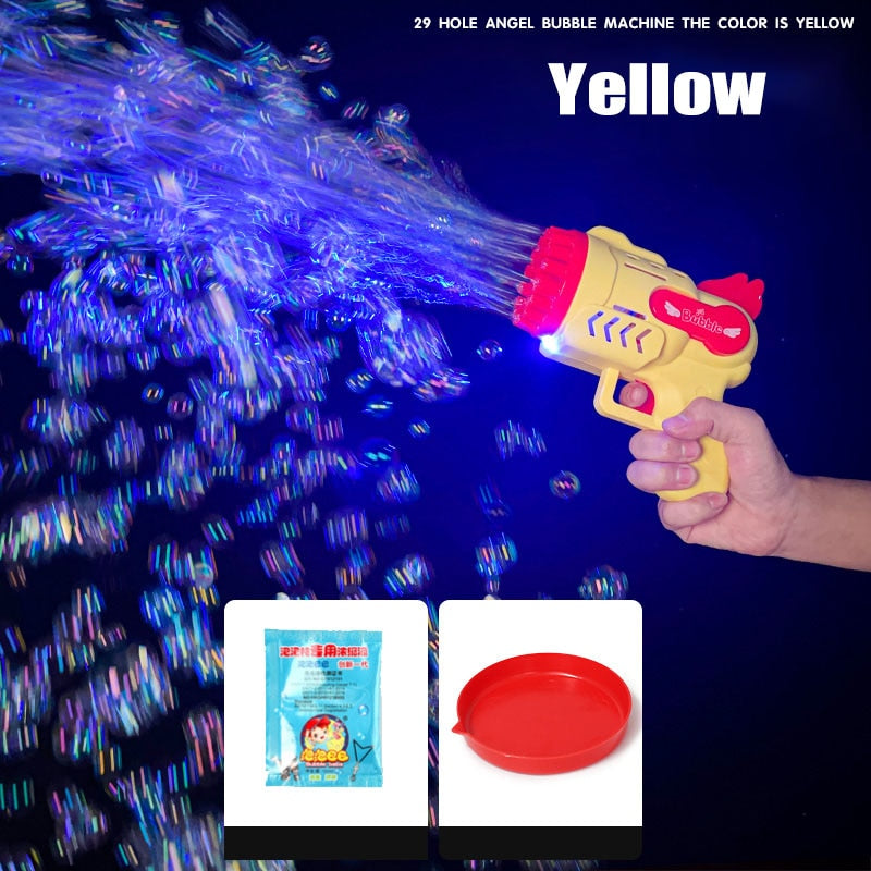Electric Soap Bubble Gun Toys for Kids childrensterritory