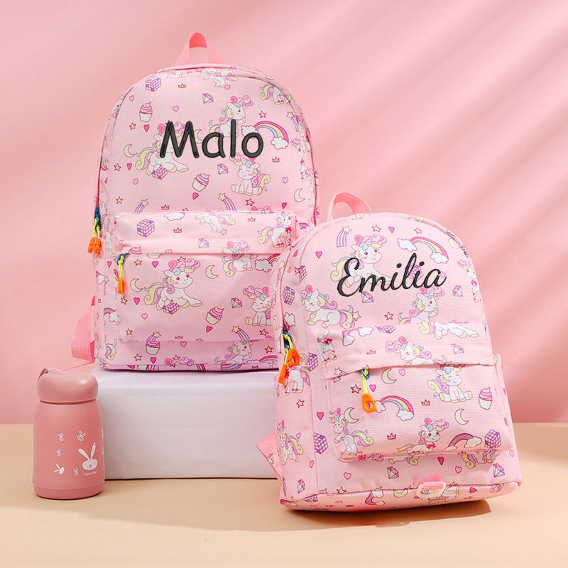 Kids Lightweight Rucksack Rainbow with Leash Custom Backpack childrensterritory