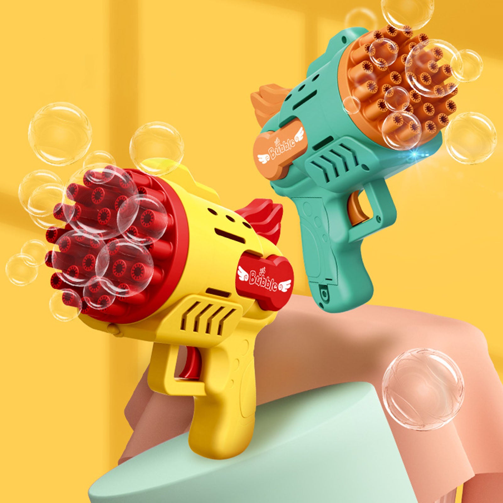 Electric Soap Bubble Gun Toys for Kids childrensterritory