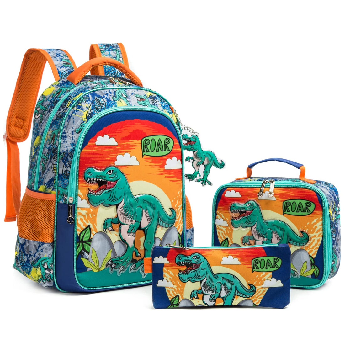 3D Cartoon Pattern Kids Boys Girls School Bags/Bookbags/Backpack childrensterritory