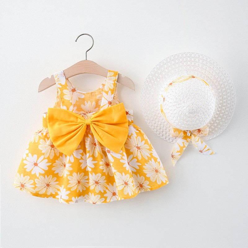 2Pcs/Set Baby Girl Beach Dress For Summer childrensterritory