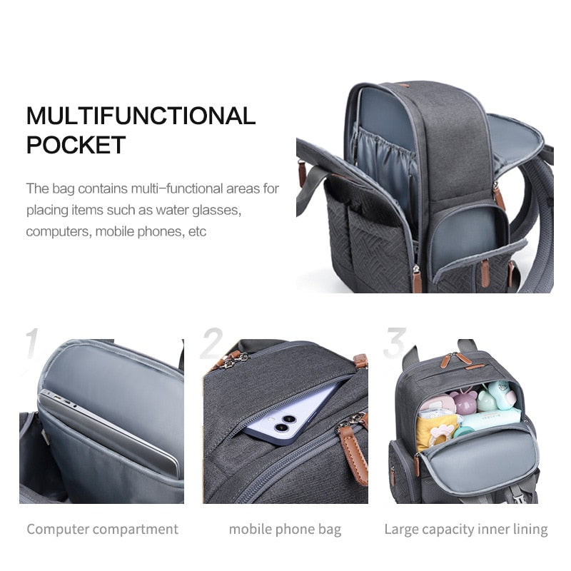 Multi-functional Maternity Backpack/Bag for Mom childrensterritory