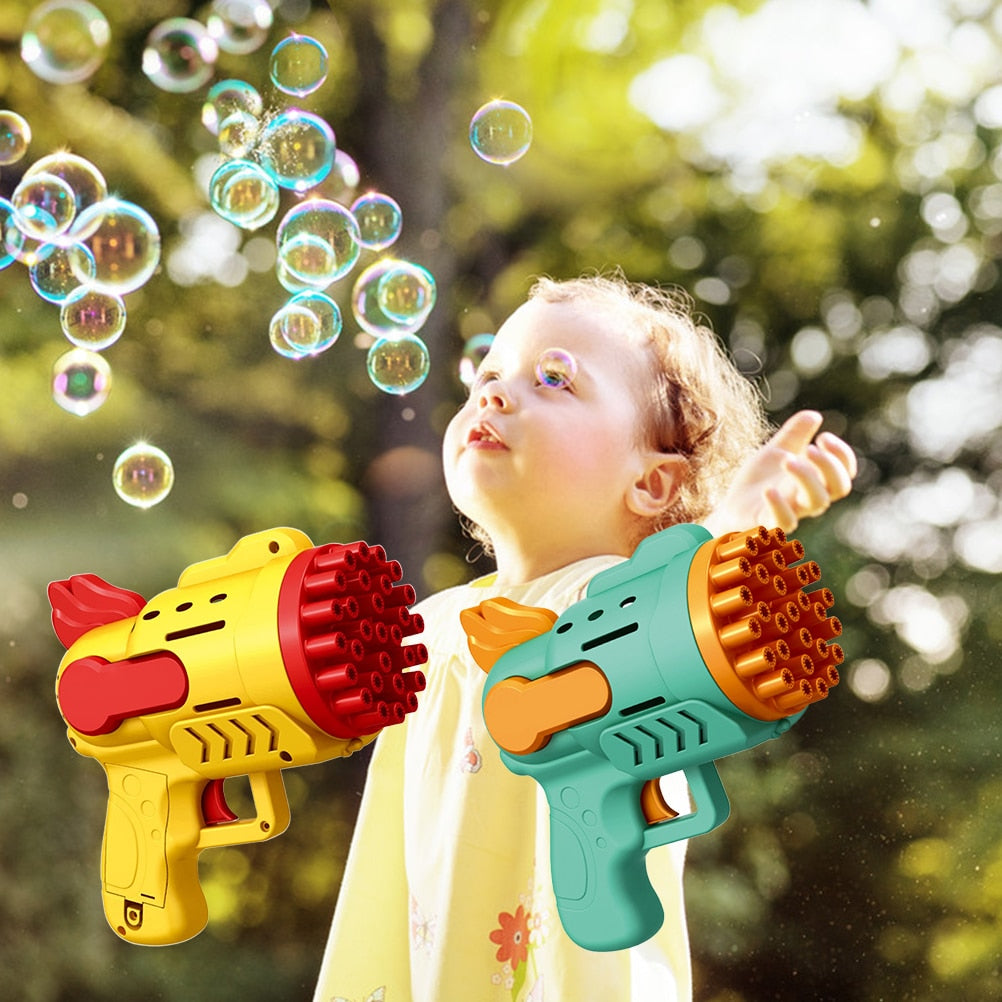 Electric Soap Bubble Gun Toys for Kids childrensterritory