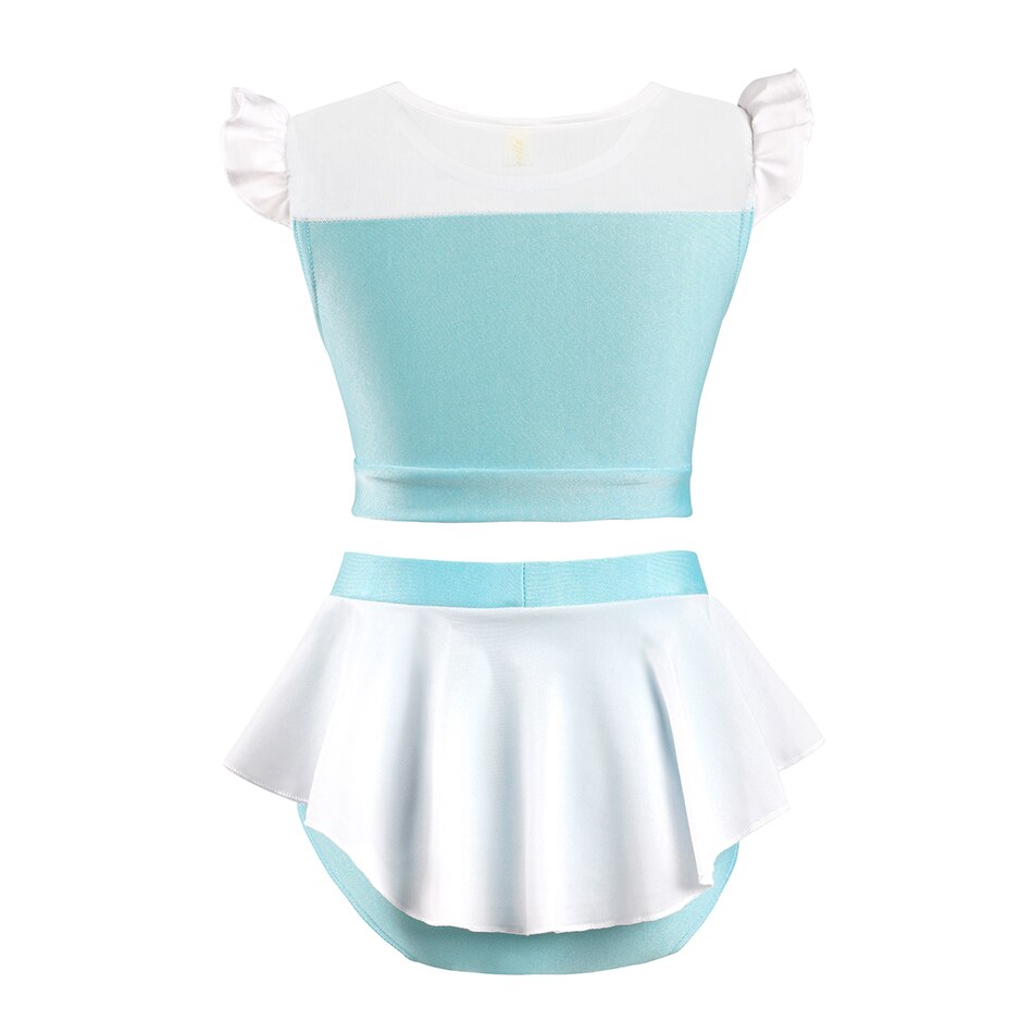 Cartoon Princess 2Pcs Swimwear for kids Girls childrensterritory