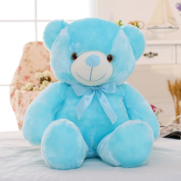 Colorful Glowing Teddy Bear Stuffed Toys for Kids childrensterritory