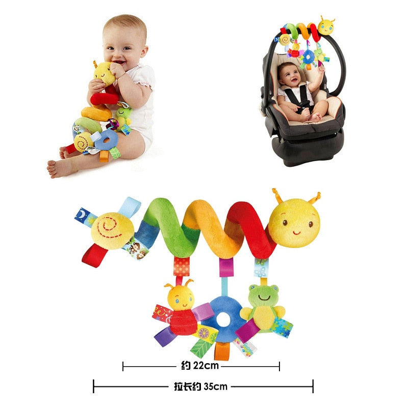 Hanging Rattles and Doll Toys for Baby Crib/Stroller childrensterritory