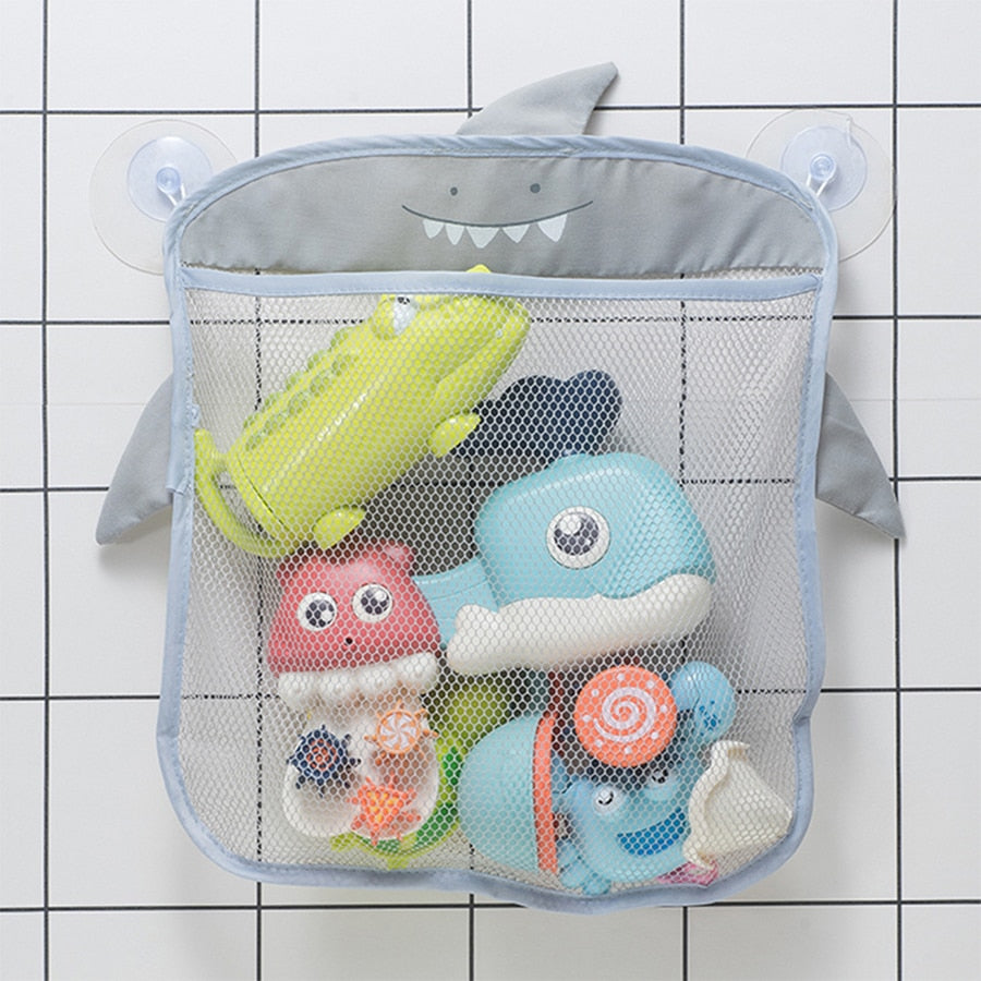 Duck Shape Bathroom Toy Storage Mesh Bag childrensterritory