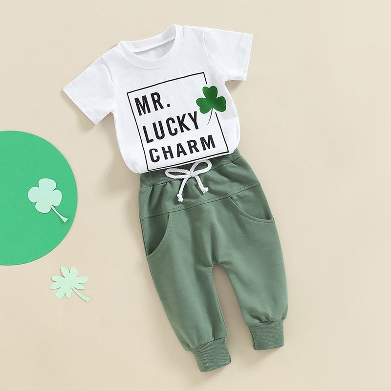 Toddler Boy St.Patrick‘s Day Clothes Set childrensterritory