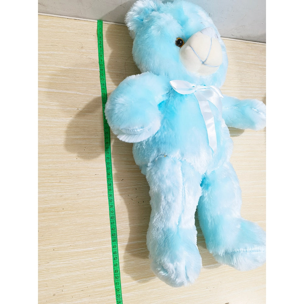 Colorful Glowing Teddy Bear Stuffed Toys for Kids childrensterritory