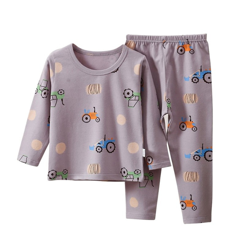Baby/Kids Boys And Girls Long-Sleeve Sleepwear Set childrensterritory
