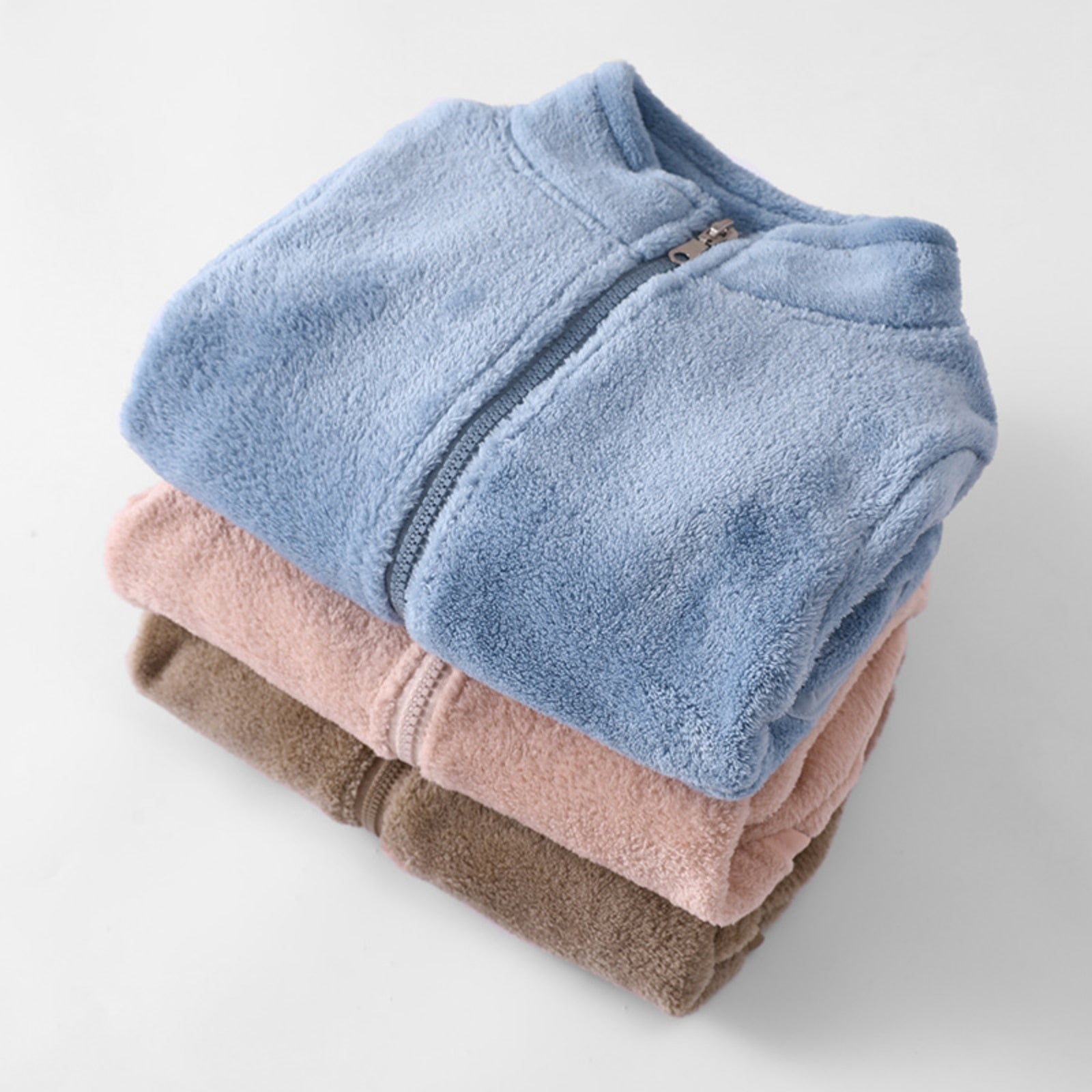Toddler/Kids Plush Warm Fleece Jacket/Coat childrensterritory