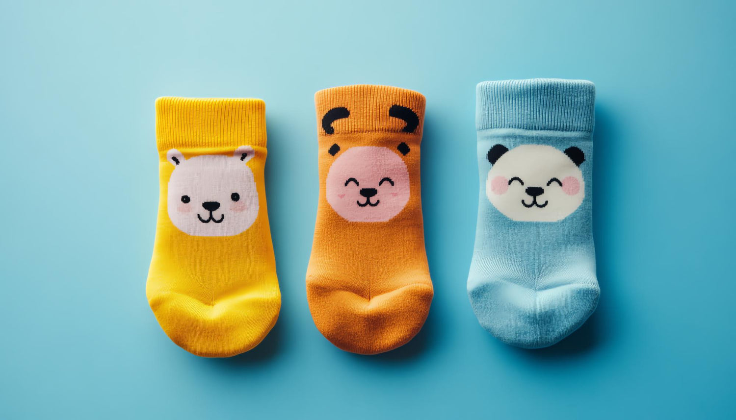 Baby Cartoon Design Socks