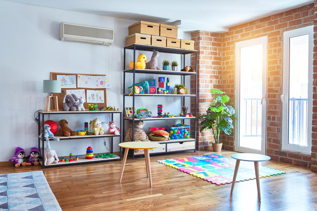 How can you balance functionality and aesthetics in a child's bedroom?