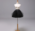 3 Layered Underskirt for Girls Dress in White or Black
