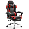 Adjustable Swivel Gaming Chair with Headrest and Spine Support childrensterritory