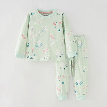 Kids Cartoon Design Cotton Sleepwear Sets childrensterritory