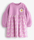 Little Girls Floral Print Casual Warm A-LINE Dresses childrensterritory