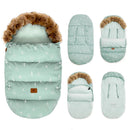 Thick Fur Collar Warm Cocoon Baby Envelope childrensterritory