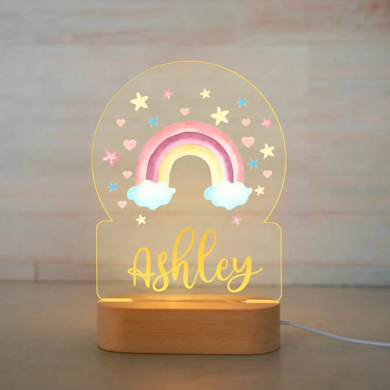 Personalized Cartoon Animal Design Night Light for Kids Room childrensterritory