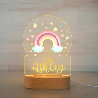 Personalized Cartoon Animal Design Night Light for Kids Room childrensterritory