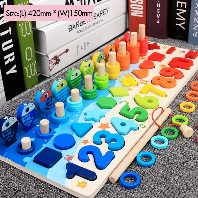 Kids Educational Wooden Math Puzzle Toys/Board Toy