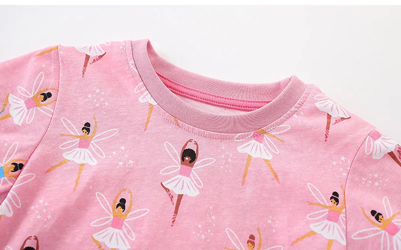 Belle Girls Print Casual Summer Clothing Set for Kids Girls childrensterritory