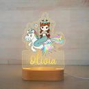 Personalized Cartoon Animal Design Night Light for Kids Room childrensterritory