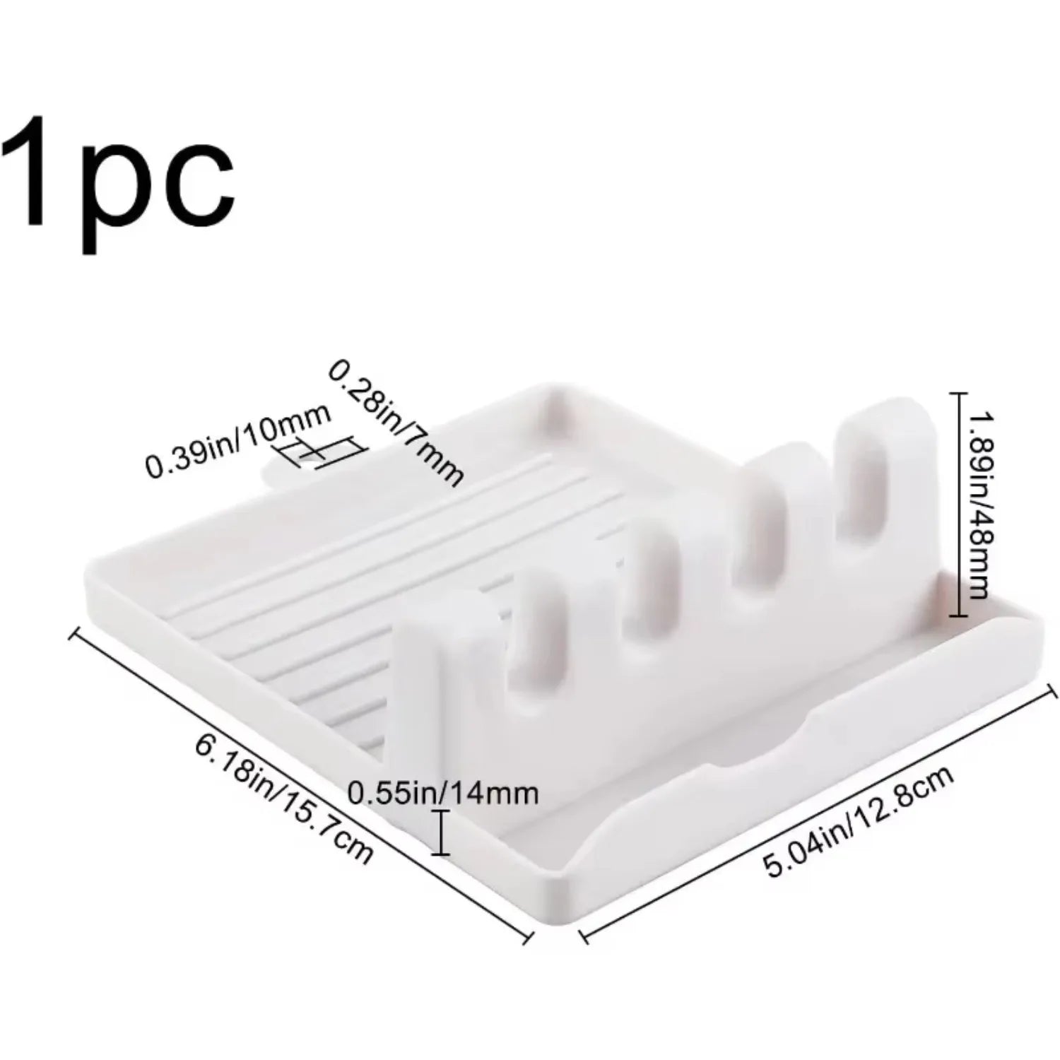 1Pc 4 Slots Painting Brushes Rest Drip Tray for Kids