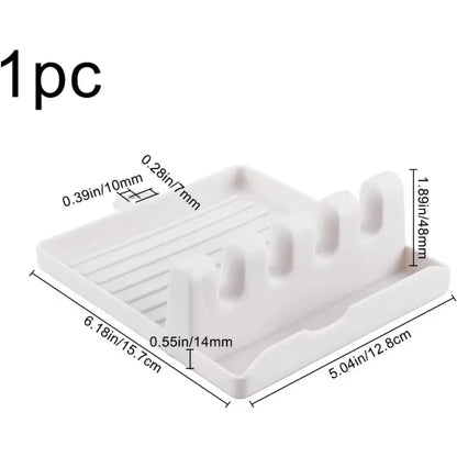 1Pc 4 Slots Painting Brushes Rest Drip Tray for Kids childrensterritory