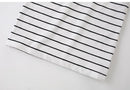 Striped Print Cotton Short-sleeve Kids Girls Tees childrensterritory