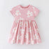 Kids Girls Floral Print Casual Cotton Dresses for Summer childrensterritory