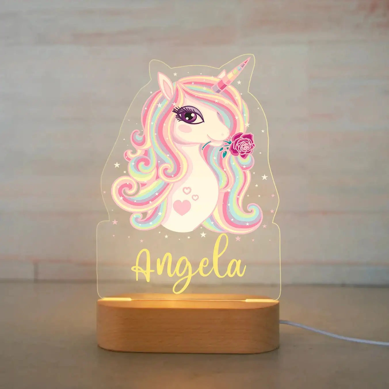 Personalized Cartoon Animal Design Night Light for Kids Room childrensterritory