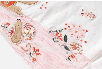 Kids Girls 2pc Cotton T-shirt and Pants Clothes Sets childrensterritory