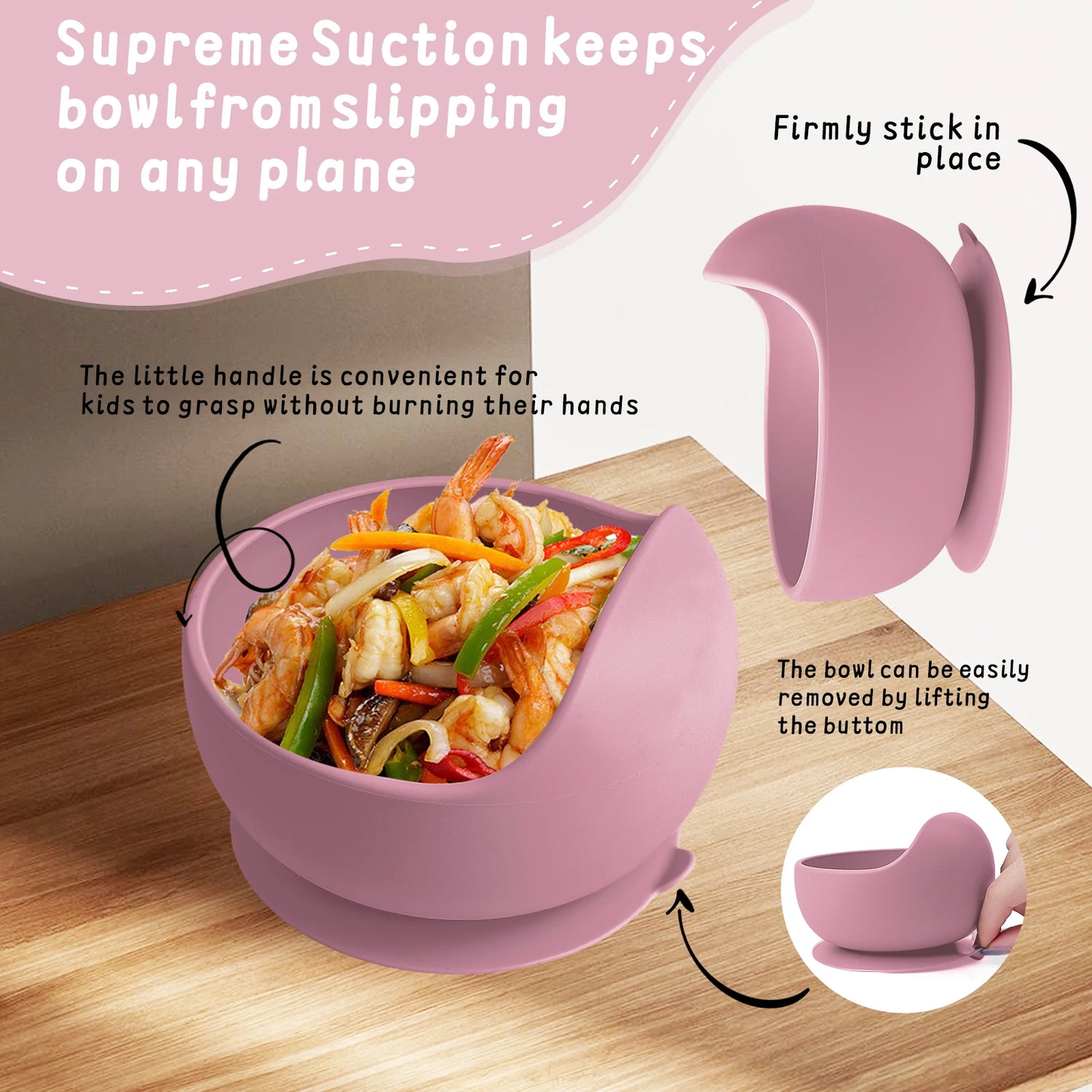 9pcs/set Waterproof Baby Silicone Feeding Set with Bib Gift childrensterritory