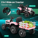 12V Electric Ride on Tractor w/ Parent Remote for Kids childrensterritory