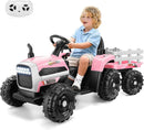 12V Electric Ride on Tractor w/ Parent Remote for Kids childrensterritory
