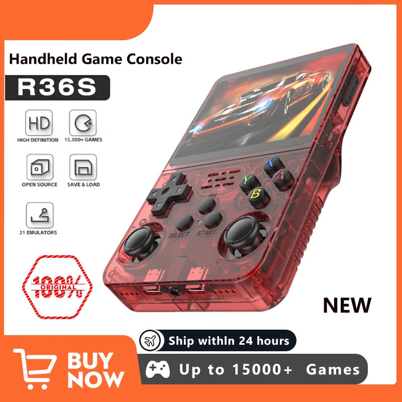 Linux-Powered Handheld Game Console with a 3.5-inch IPS Screen childrensterritory