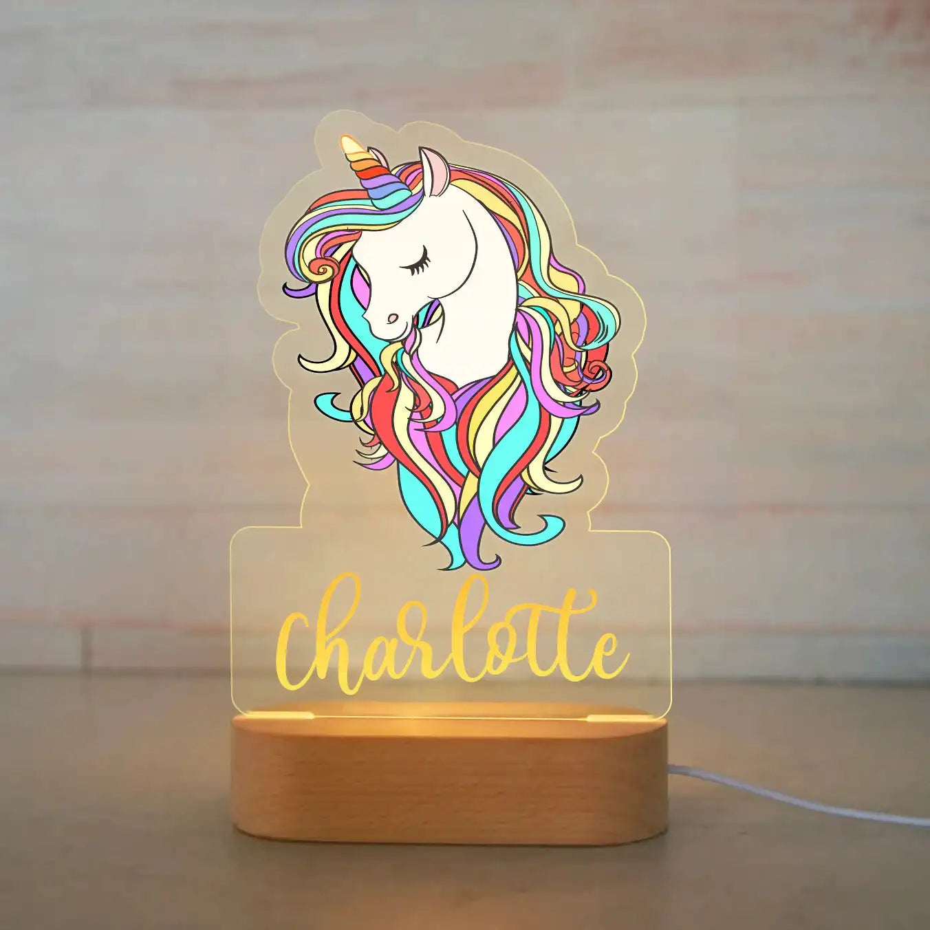 Personalized Cartoon Animal Design Night Light for Kids Room childrensterritory