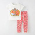 Half-Sleeves Casual Summer Outfits For Girls childrensterritory