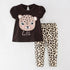 Little Girls 2pcs Cartoon Print Cotton Clothing Set for Summer childrensterritory
