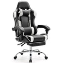 Adjustable Swivel Gaming Chair with Headrest and Spine Support childrensterritory