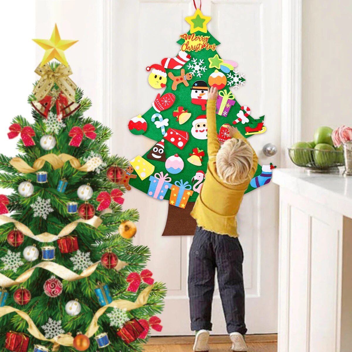 Kids DIY Christmas Tree Decorations For Home childrensterritory