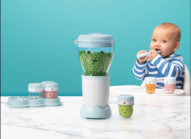 16-Piece Baby Food Blender in Blue or White childrensterritory