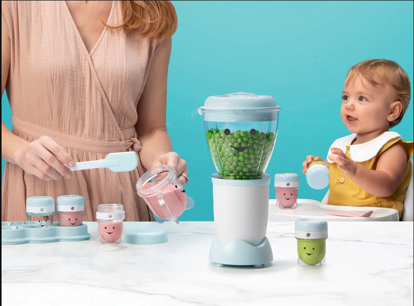 16-Piece Baby Food Blender in Blue or White childrensterritory
